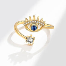 Charger l'image dans la galerie, Bague Main de Fatma “Cils”