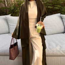 Charger l'image dans la galerie, Abaya Kimono Vert
