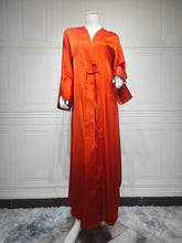 Charger l'image dans la galerie, Abaya Kimono Orange
