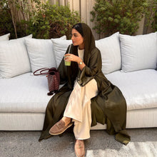 Charger l'image dans la galerie, Abaya Kimono Vert
