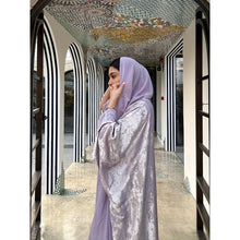 Charger l'image dans la galerie, Abaya Kimono Violet
