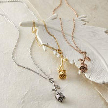 Charger l'image dans la galerie, Collier Fleur Rose
