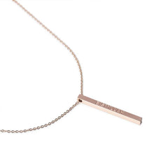 Charger l'image dans la galerie, <p style="color:#8650B0";><b>PERSONNALISÉ</b></p>Collier Prénom Arabe Vertical 3D
