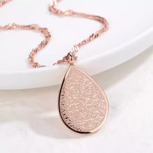 Charger l'image dans la galerie, Collier Ayat al kursi or rose
